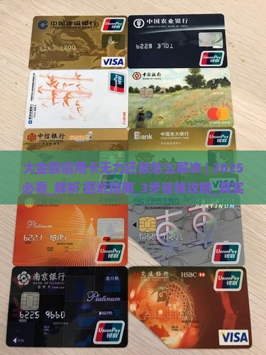 大金额信用卡无力还款怎么解决