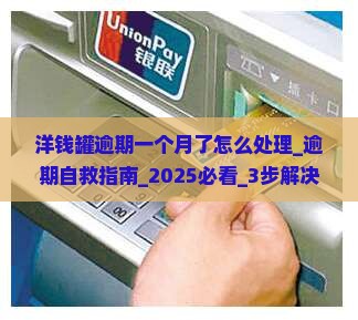 洋钱罐逾期一个月了怎么处理 洋钱罐逾期一个月了怎么处理