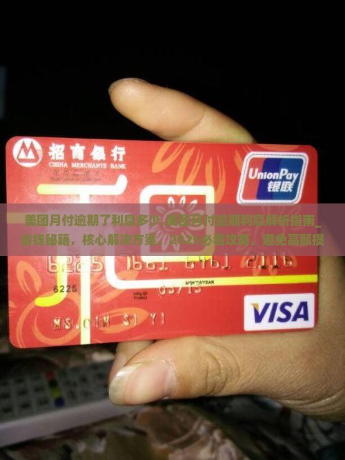 美团月付逾期了利息多少