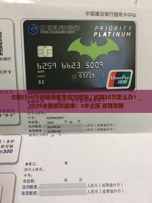 欠银行30万逾期后果及应对措施