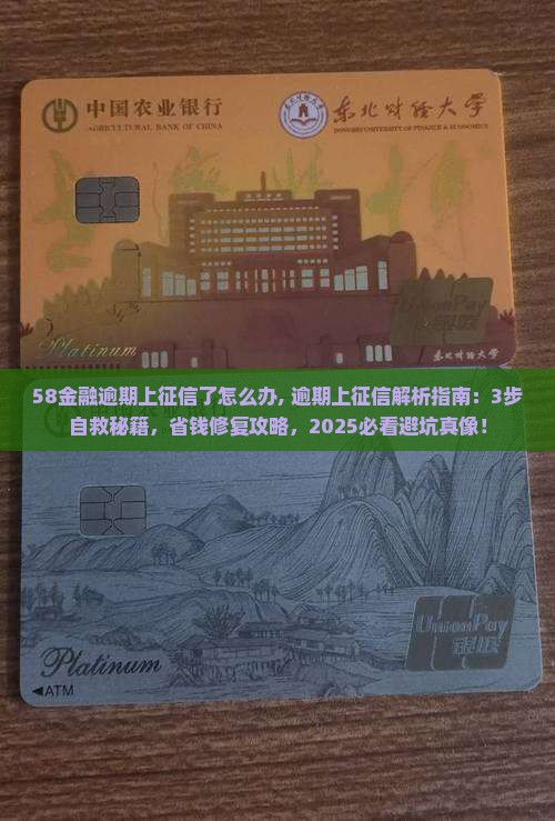 58金融逾期上征信了怎么办