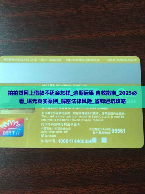 拍拍贷网上借款不还会怎样