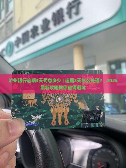 泸州银行逾期3天罚息多少