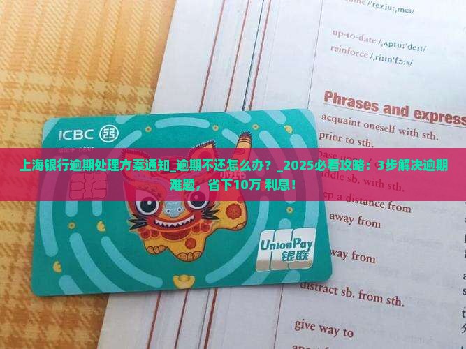 上海银行逾期处理方案通知及相关流程说明