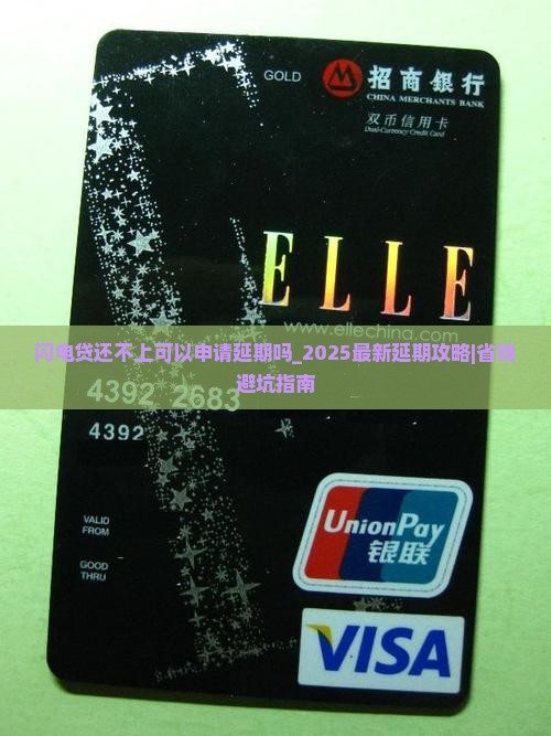 闪电贷还不上可以申请延期吗