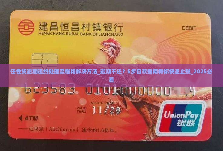 任性贷逾期违约处理流程和解决方法