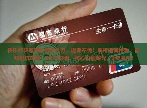 快乐秒贷逾期还款怎么办