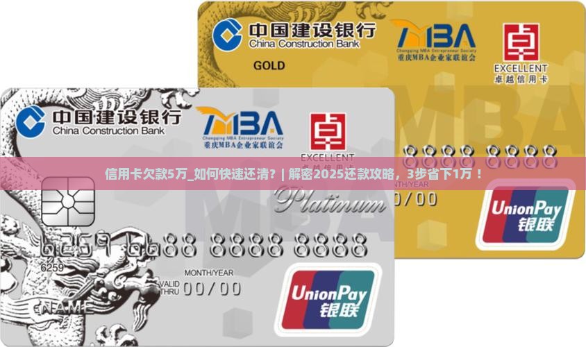 信用卡欠款5万
