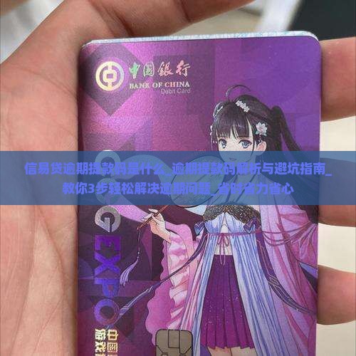 信易贷逾期提款码是什么