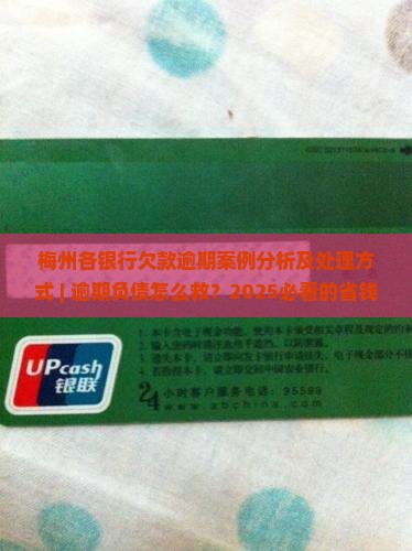 梅州各银行欠款逾期案例分析及处理方式