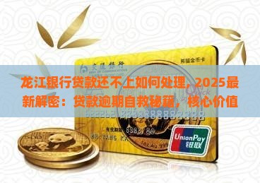 龙江银行贷款还不上如何处理