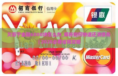 欠苏宁金融6000块怎么办