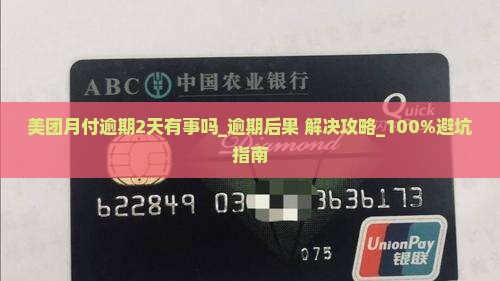 美团月付逾期2天有事吗