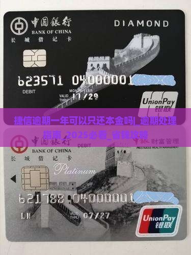 捷信逾期一年可以只还本金吗的处理方法