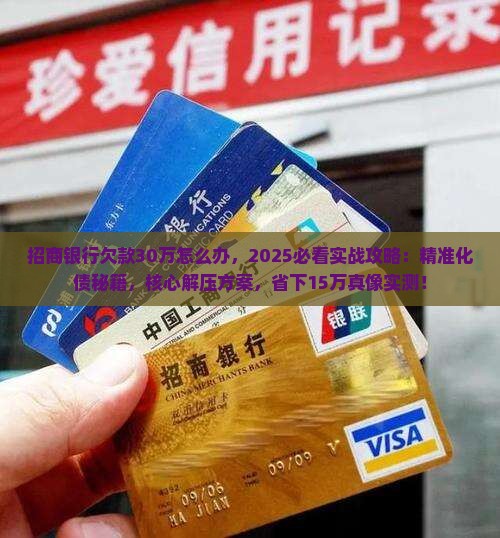 招商银行欠款30万怎么办 招商银行欠款30万怎么办