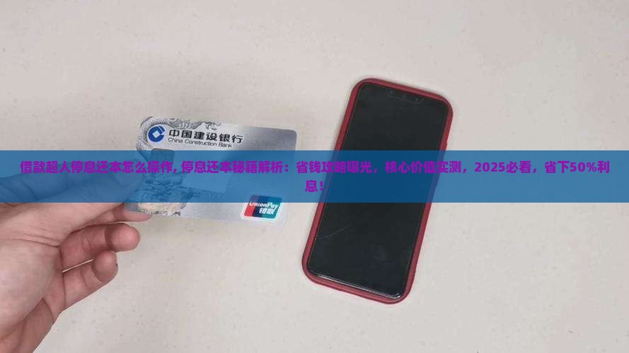 借款超人停息还本怎么操作