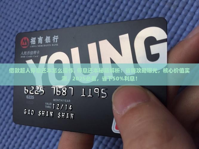 借款超人停息还本怎么操作